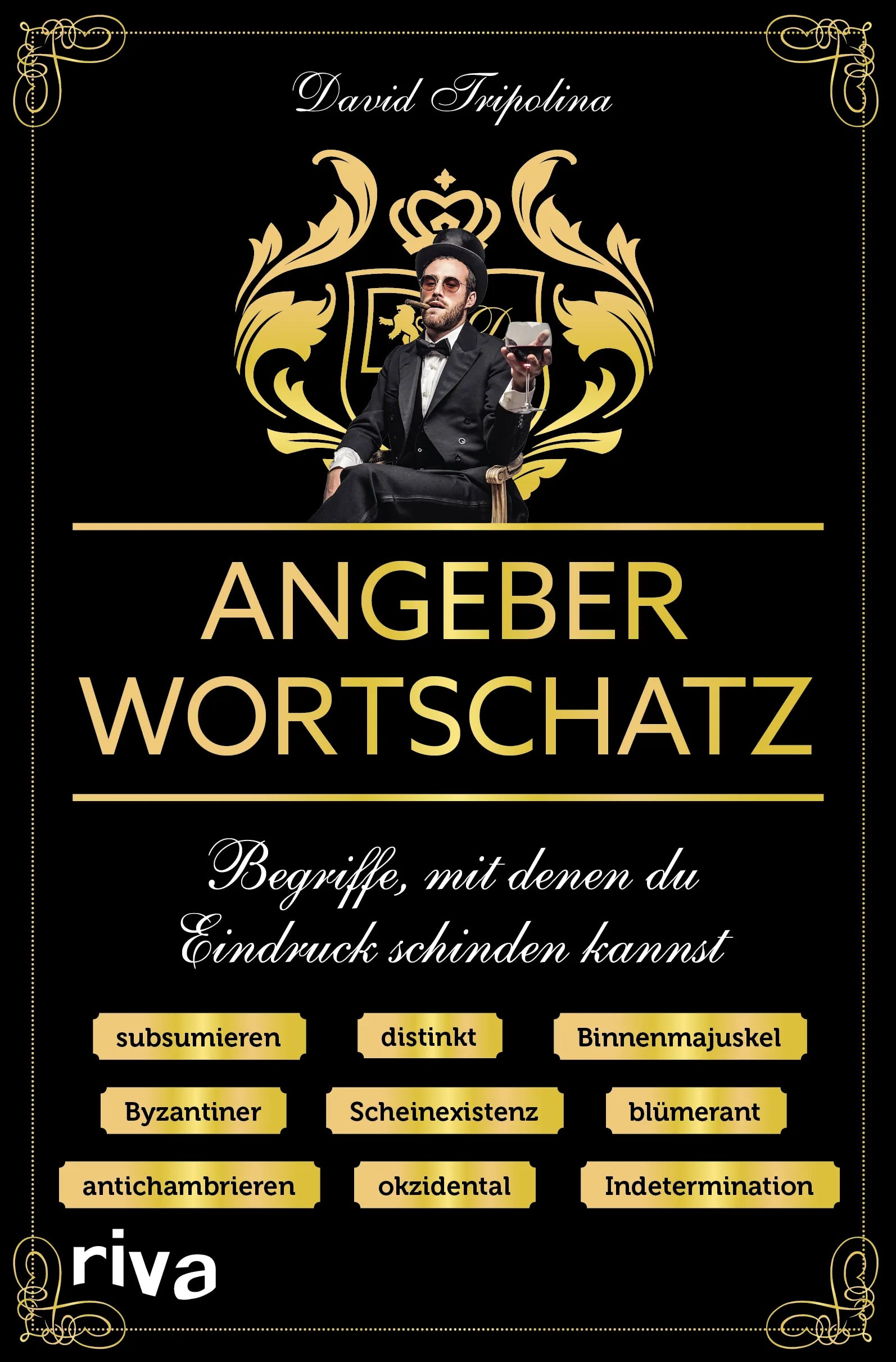 Buchcover von 'Angeberwortschatz' - Taschenbuch von David Tripolina