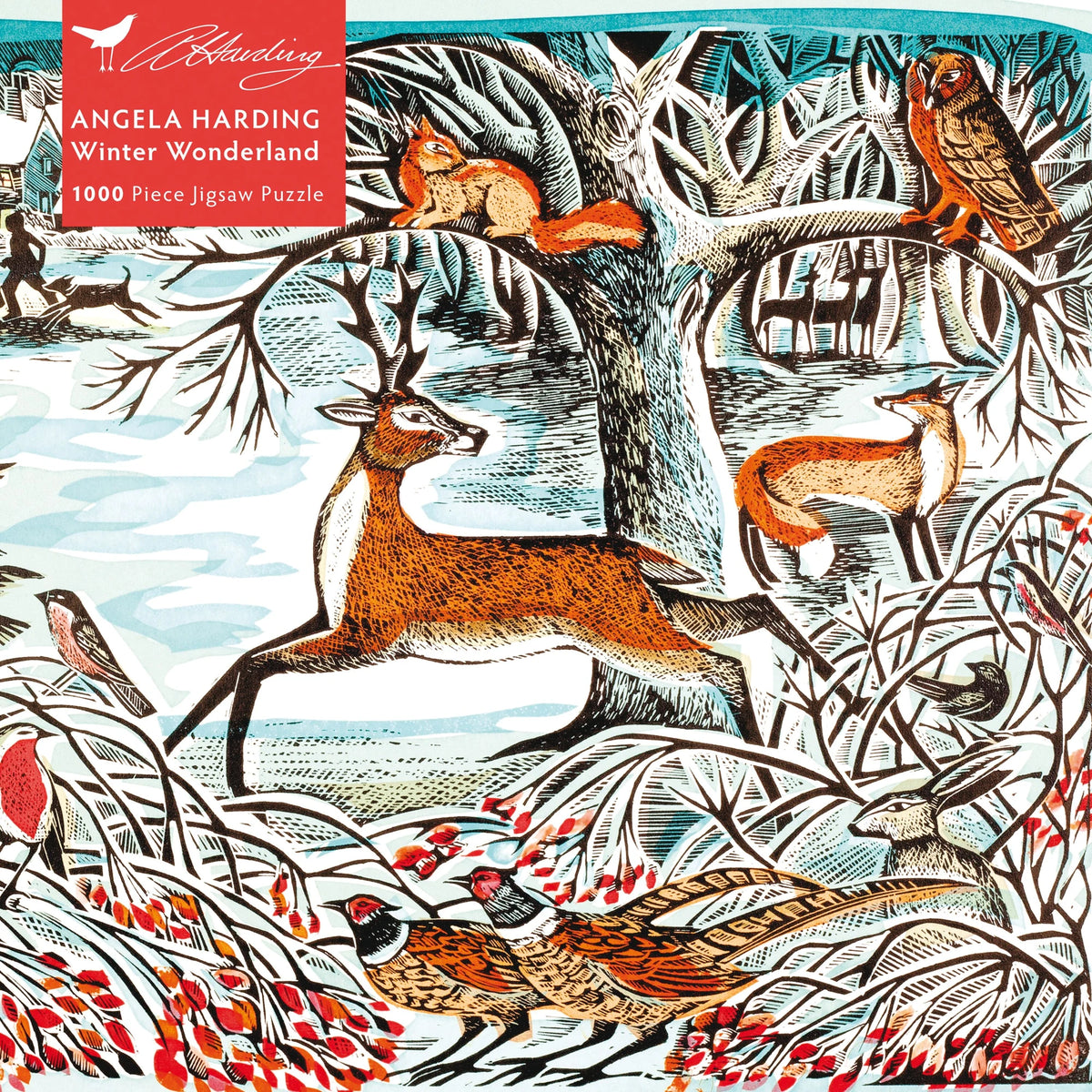 Puzzle: Puzzle - Angela Harding, Winterwunderland