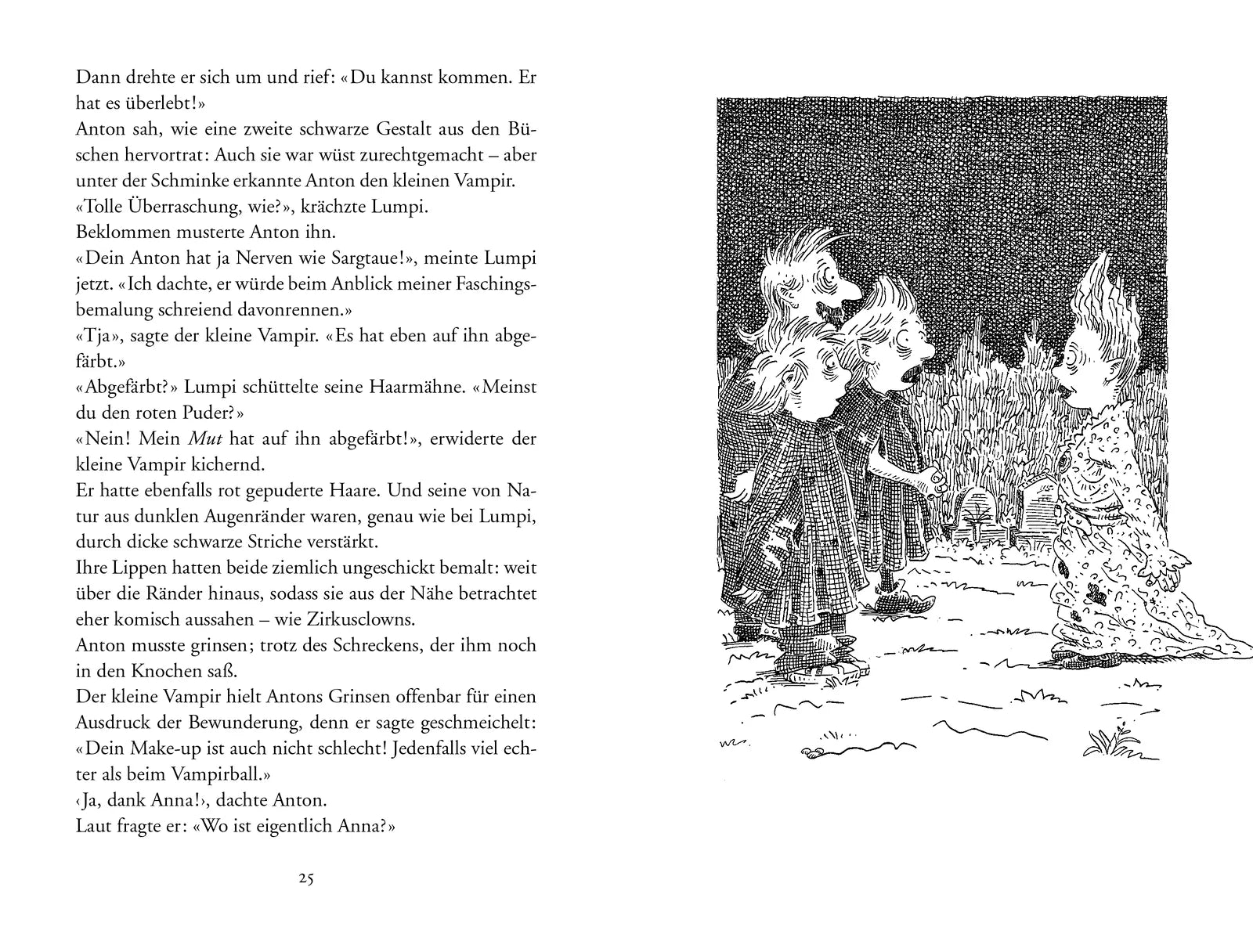 Produktansicht: Der kleine Vampir in der Höhle des Löwen (Taschenbuch)