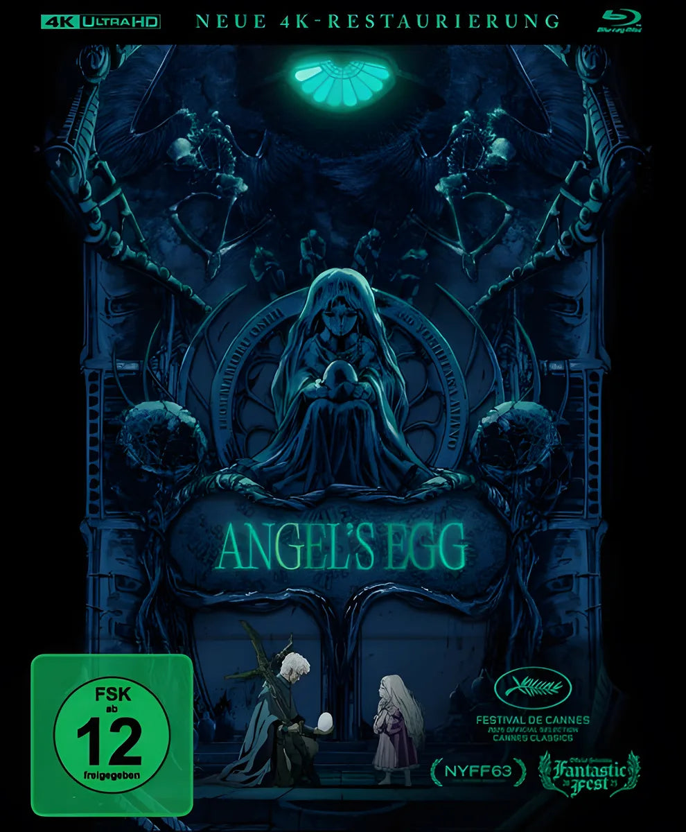 4K UHD Blu-ray-Cover: Angel's Egg - Collector's Edition. Regie: Mamoru Oshii