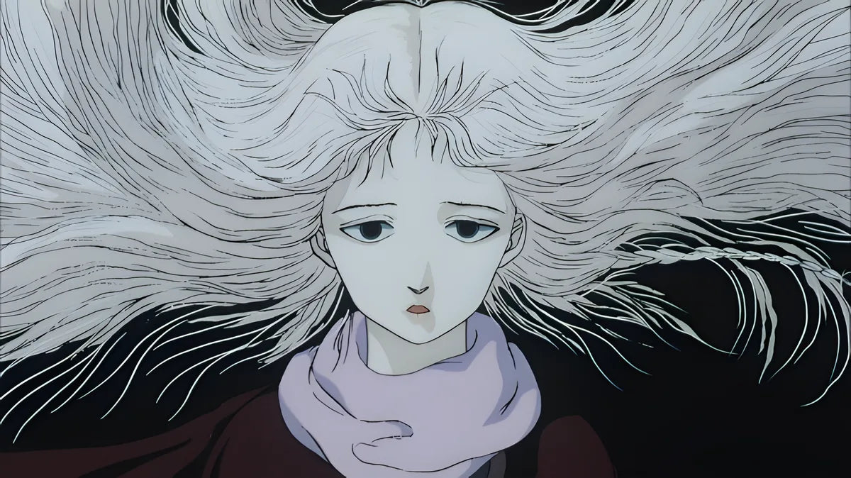 Filmszene 1 aus Angel's Egg - Collector's Edition – 4K UHD Blu-ray. Regie: Mamoru Oshii