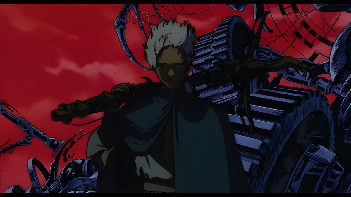 Filmszene 3 aus Angel's Egg - Collector's Edition – 4K UHD Blu-ray. Regie: Mamoru Oshii