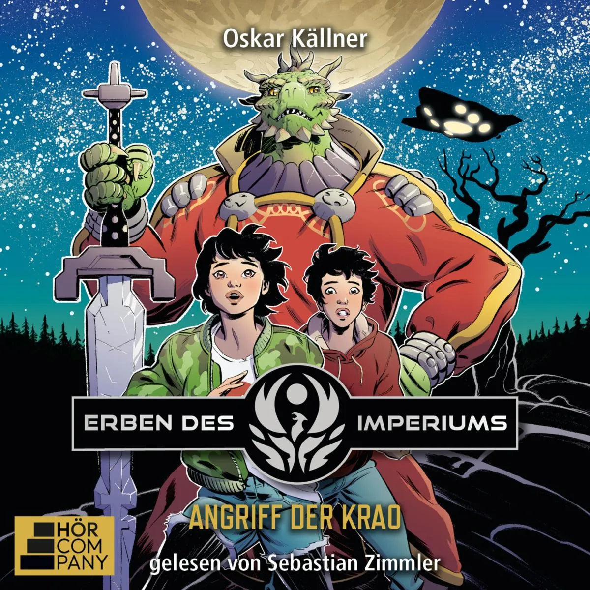 Cover: Angriff der Krao (Hörbuch Download) von Oskar Källner