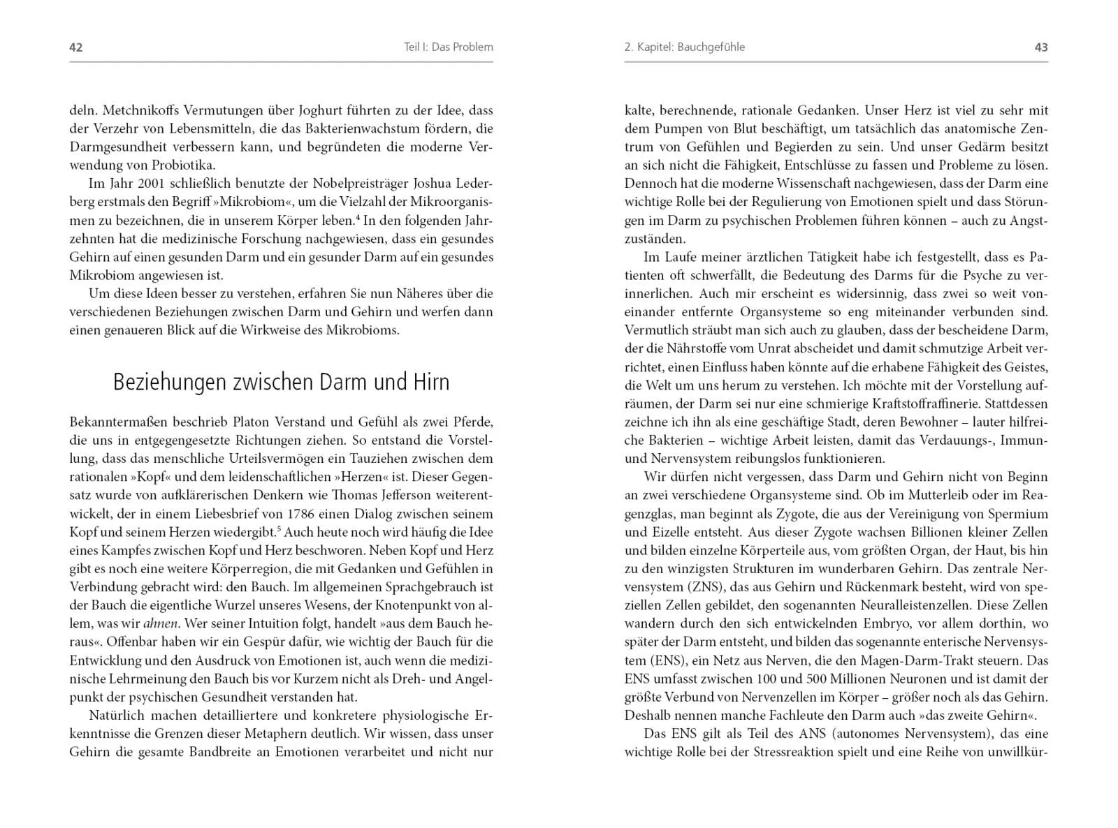Innenansicht von 'Angstfrei durch Ernährung' - Taschenbuch