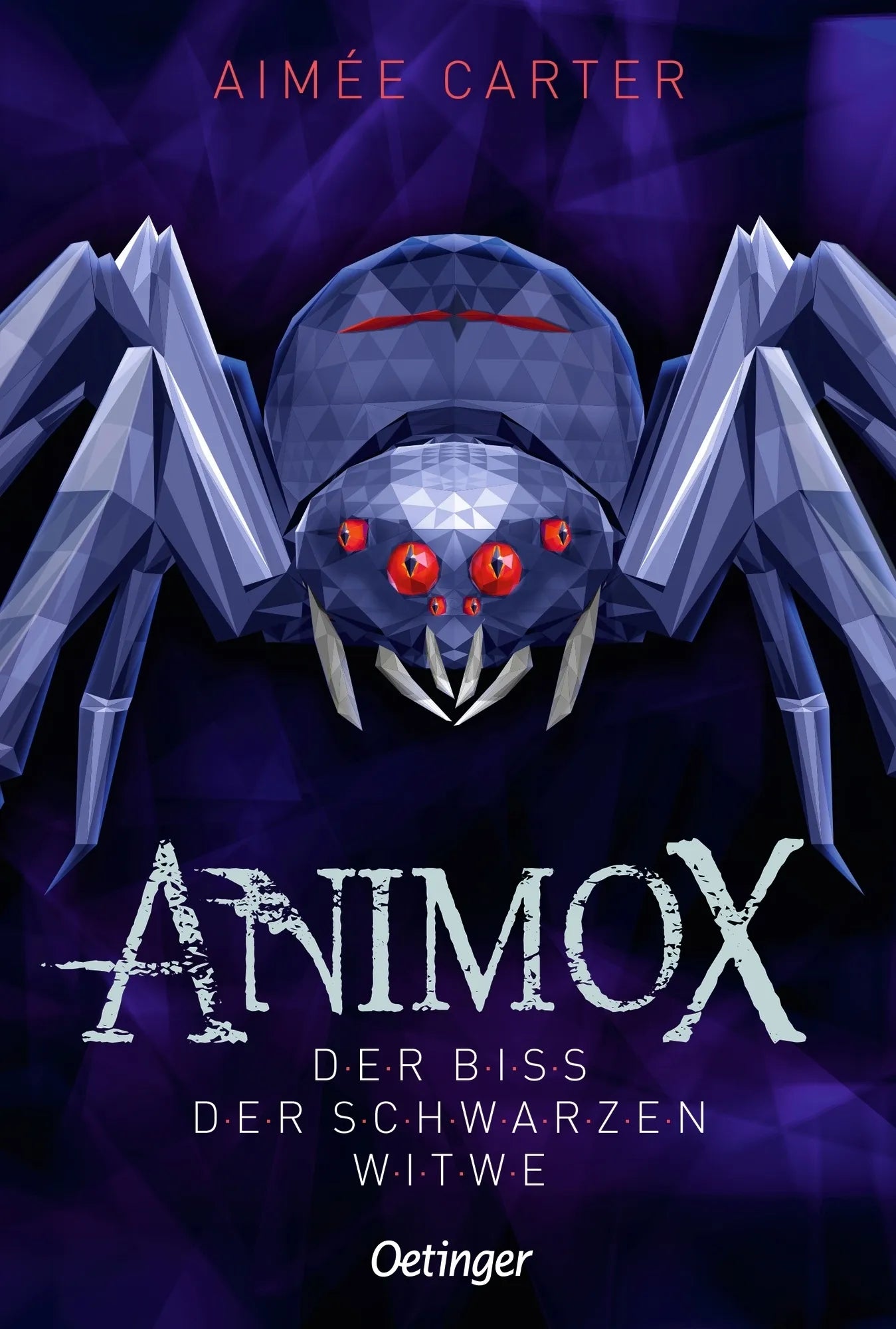 Buchcover von 'Animox 4. Der Biss der Schwarzen Witwe' - Gebundene Ausgabe von Aimée Carter