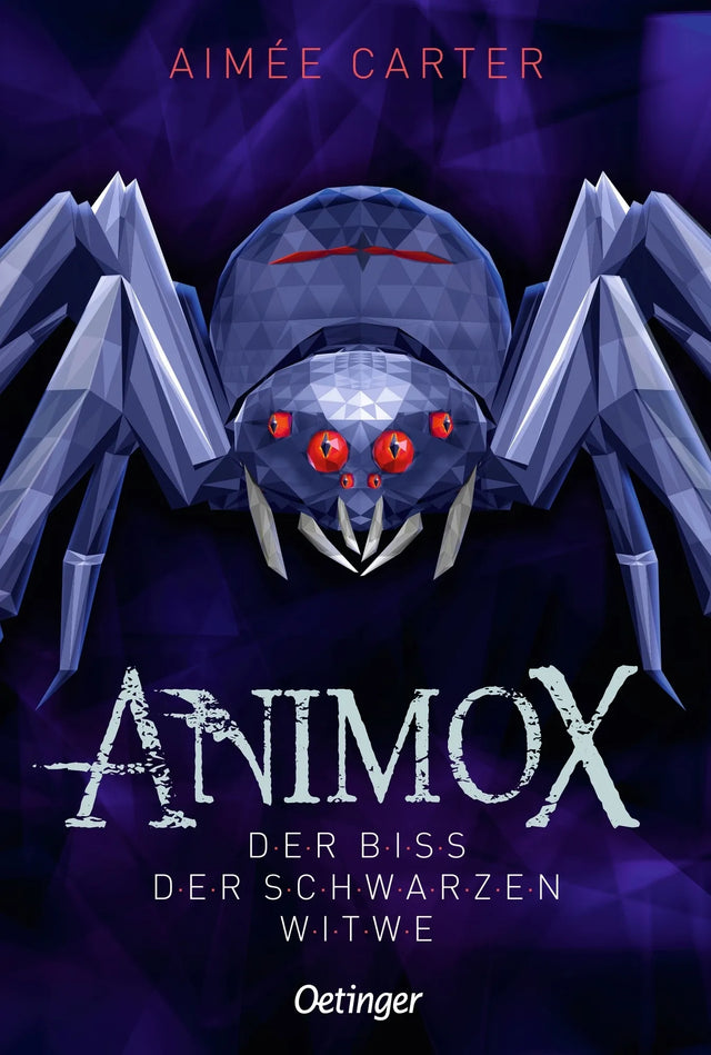 Buchcover von 'Animox 4. Der Biss der Schwarzen Witwe' - Gebundene Ausgabe von Aimée Carter