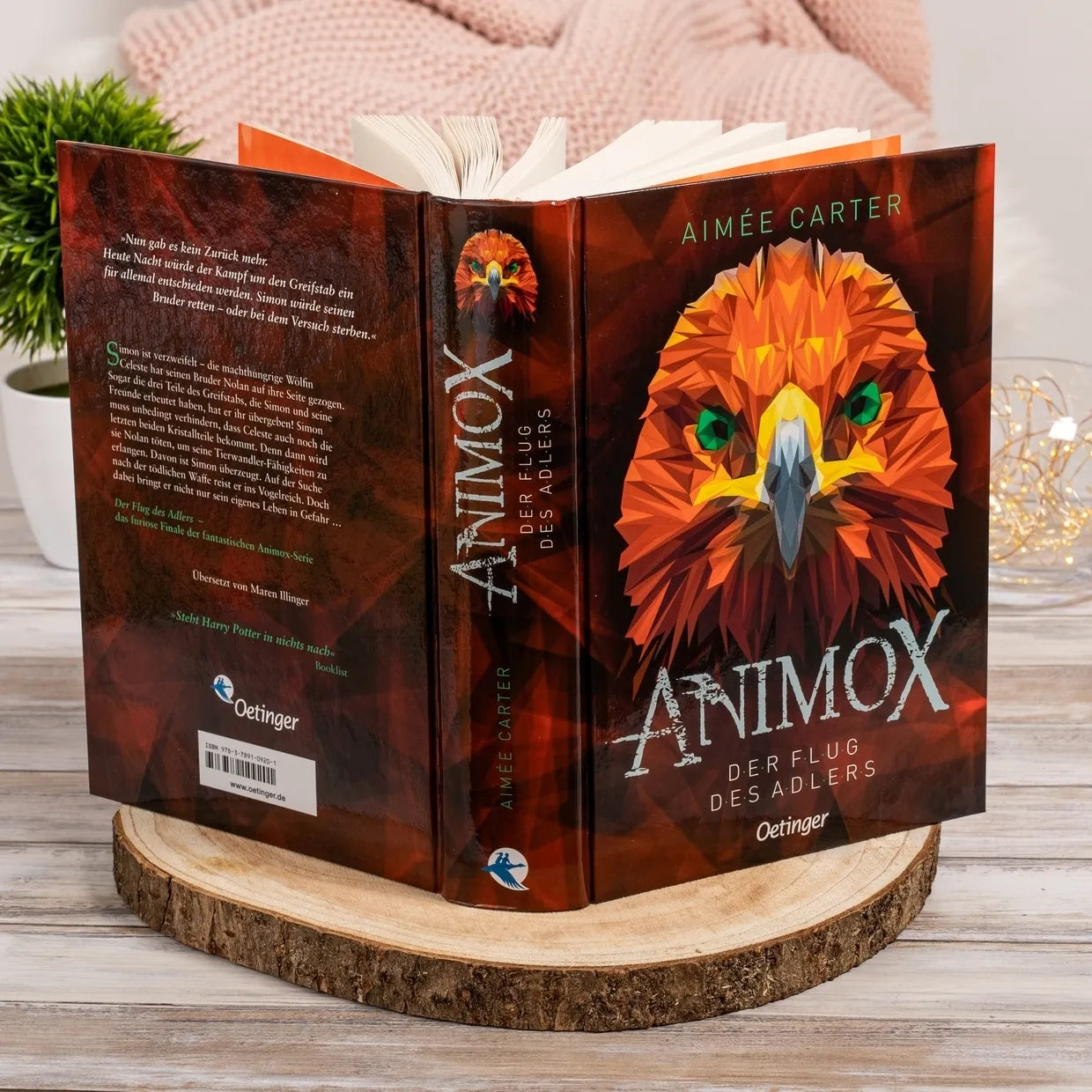Detailansicht: Animox 5. Der Flug des Adlers (Hardcover)
