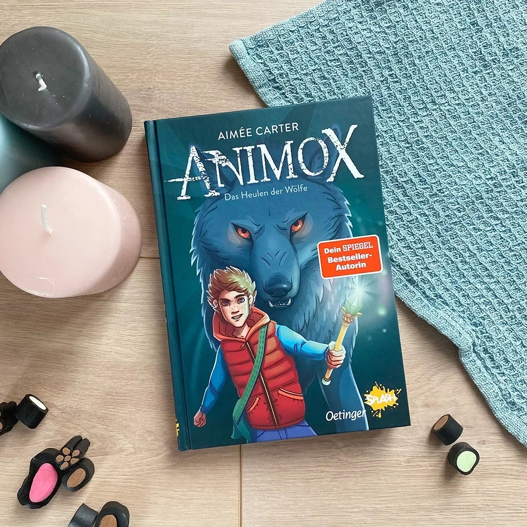 Detailansicht: Animox als Comic-Roman 1. Das Heulen der Wölfe (Hardcover)
