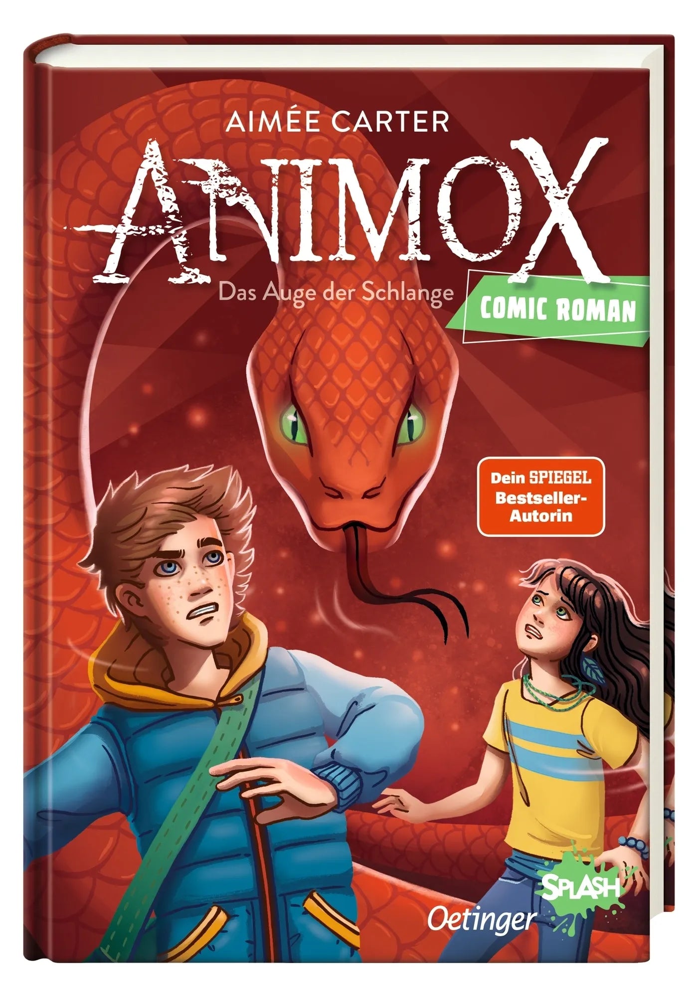 Produktansicht: Animox als Comic-Roman 2. Das Auge der Schlange (Gebundene Ausgabe)