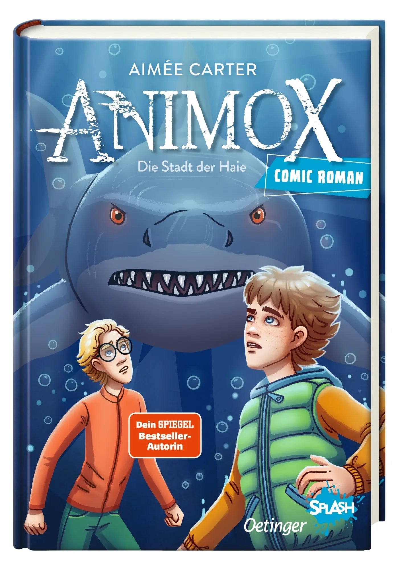 Produktansicht: Animox als Comic-Roman 3. Die Stadt der Haie (Gebundene Ausgabe)