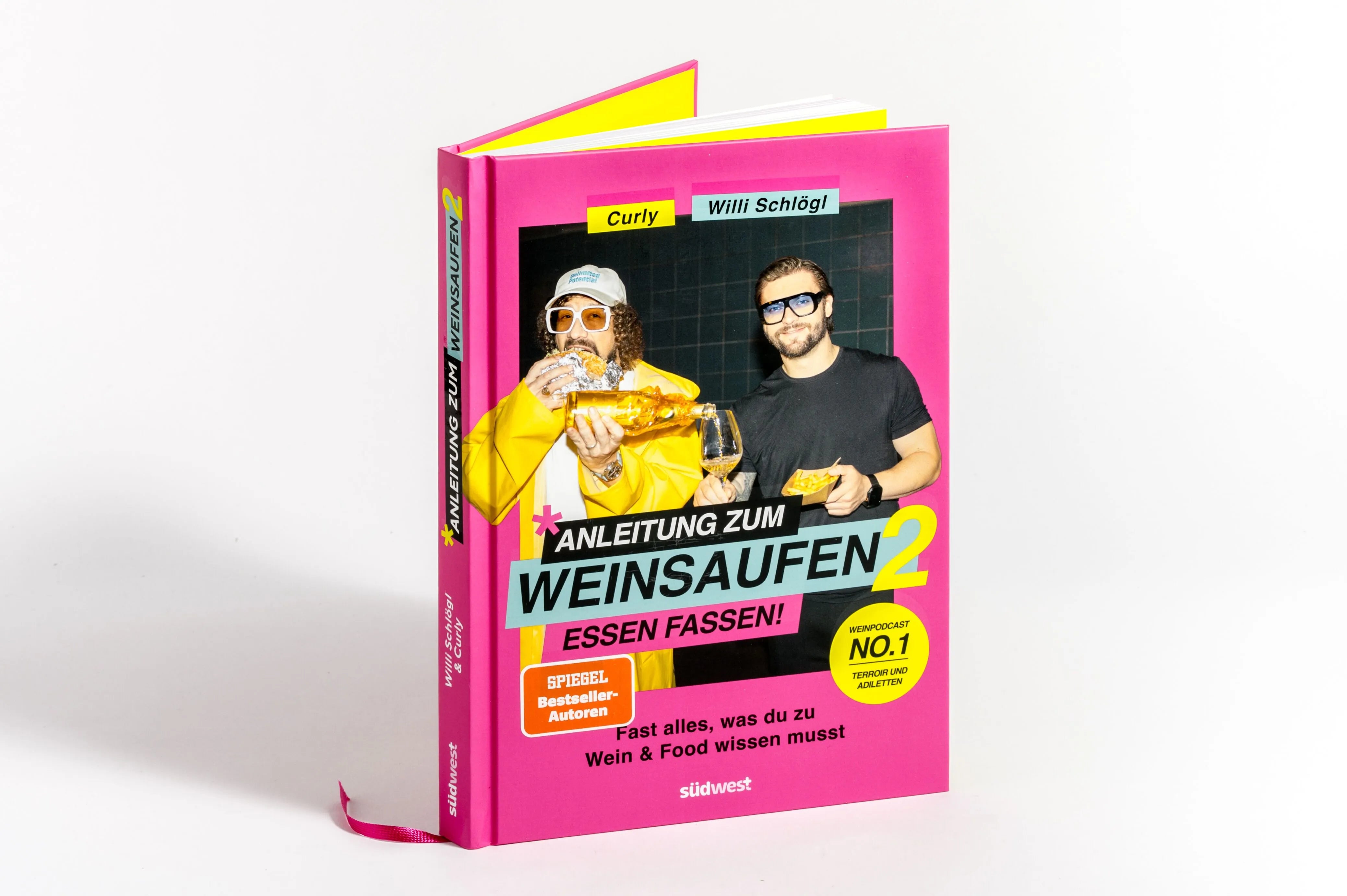 Detailansicht: Anleitung zum Weinsaufen II - Essen fassen! (Hardcover)