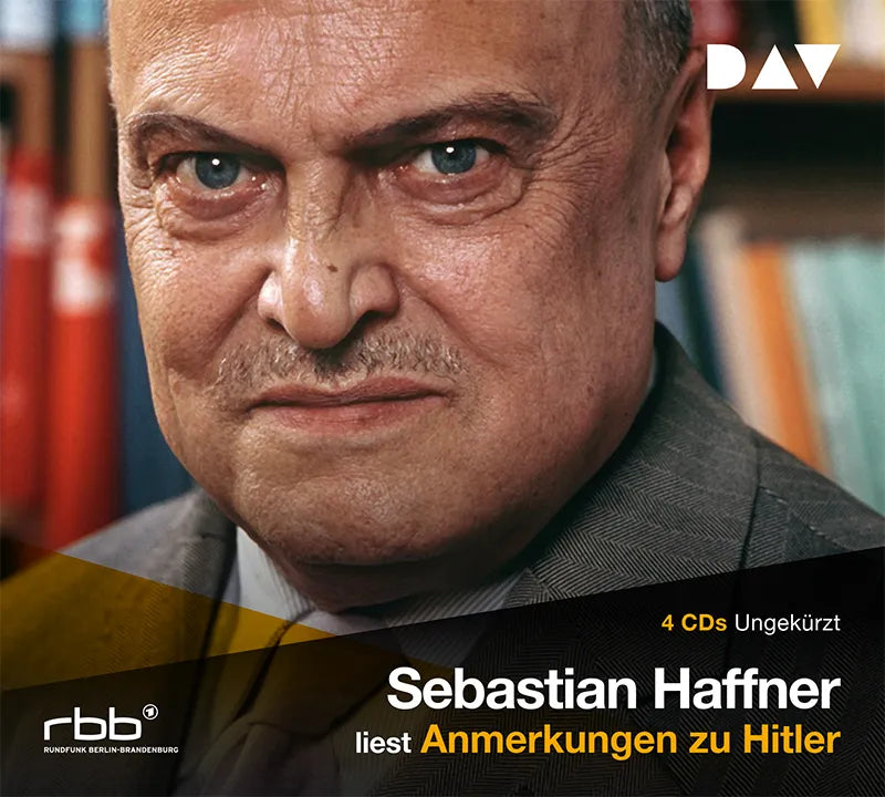 Buchcover von 'Anmerkungen zu Hitler' - Hörbuch (CD) von Sebastian Haffner