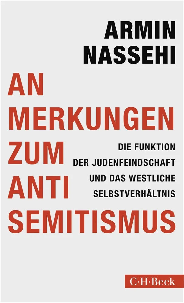 Cover: Anmerkungen zum Antisemitismus (E-Book) von Armin Nassehi