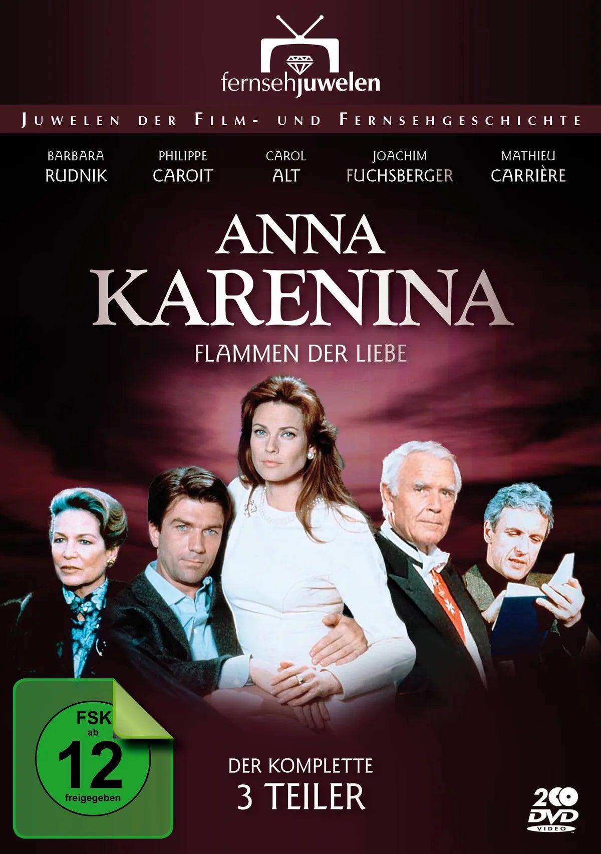 Anna Karenina - Flammen der Liebe  [2 DVDs] - DVD