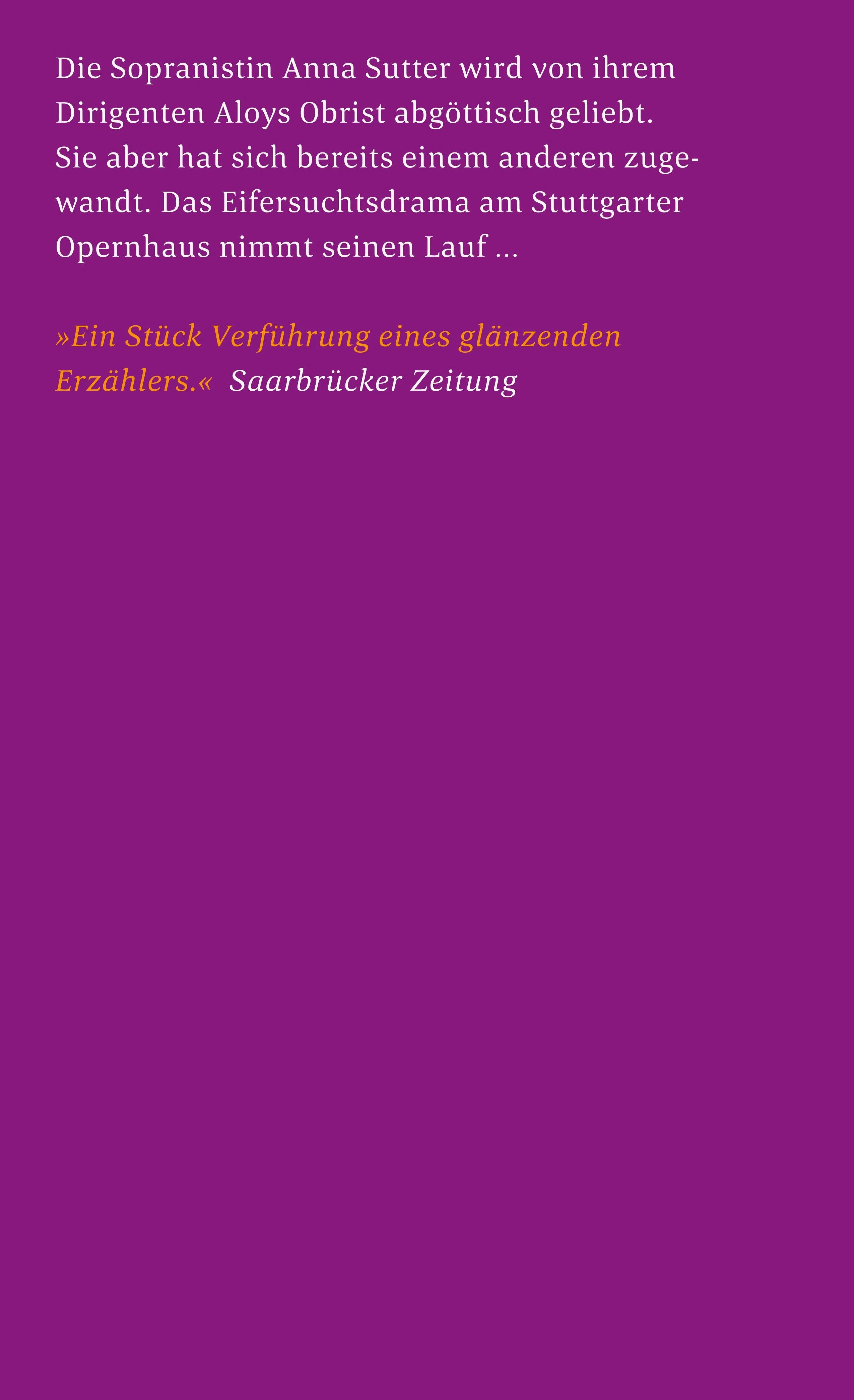 Buchrückseite von 'Annas Maske' mit Klappentext - Taschenbuch