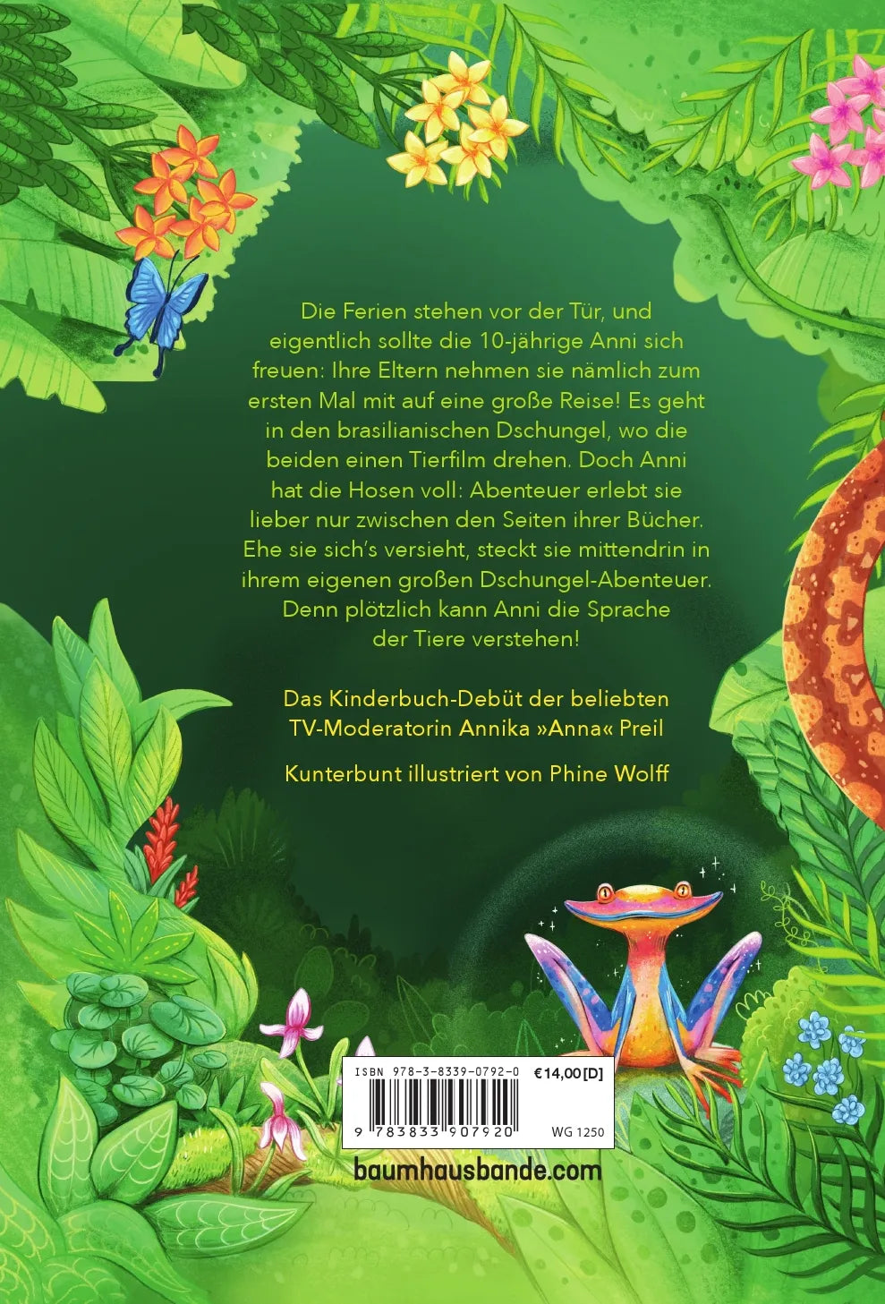 Produktansicht: Annis wilde Tierabenteuer - Auf in den Dschungel! (Gebundene Ausgabe)