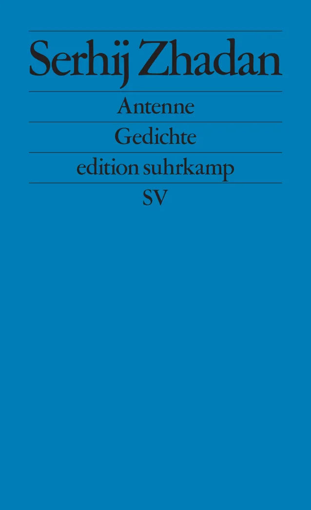 Buchcover von 'Antenne' - Taschenbuch von Serhij Zhadan