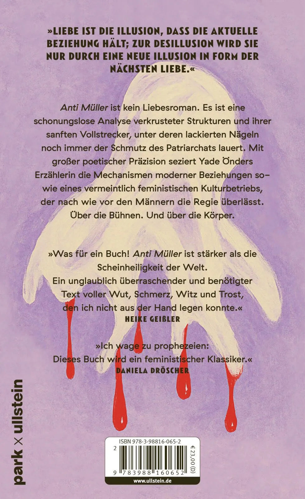 Rückseite: Anti Müller (Hardcover)