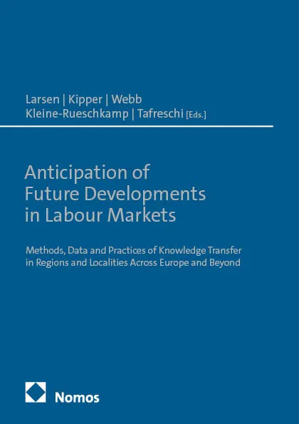 Cover: Anticipation of Future Developments in Labour Markets (E-Book)