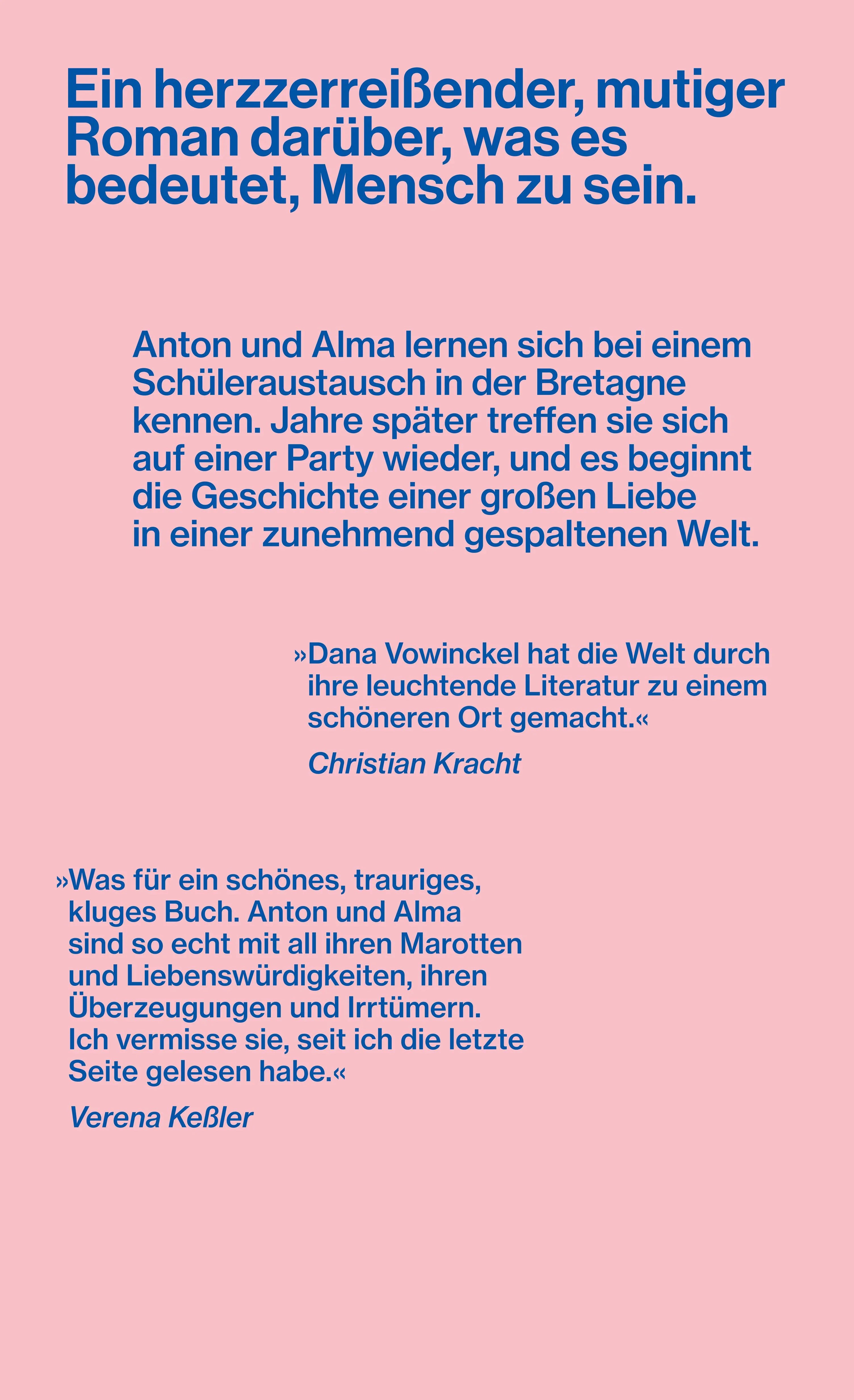 Rückseite: Anton und Alma (Hardcover)