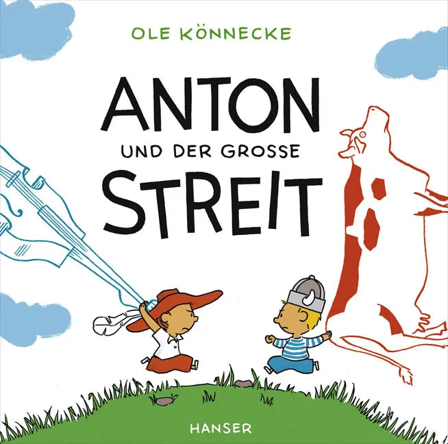 Buchcover von 'Anton und der große Streit' - Gebundene Ausgabe von Ole Könnecke
