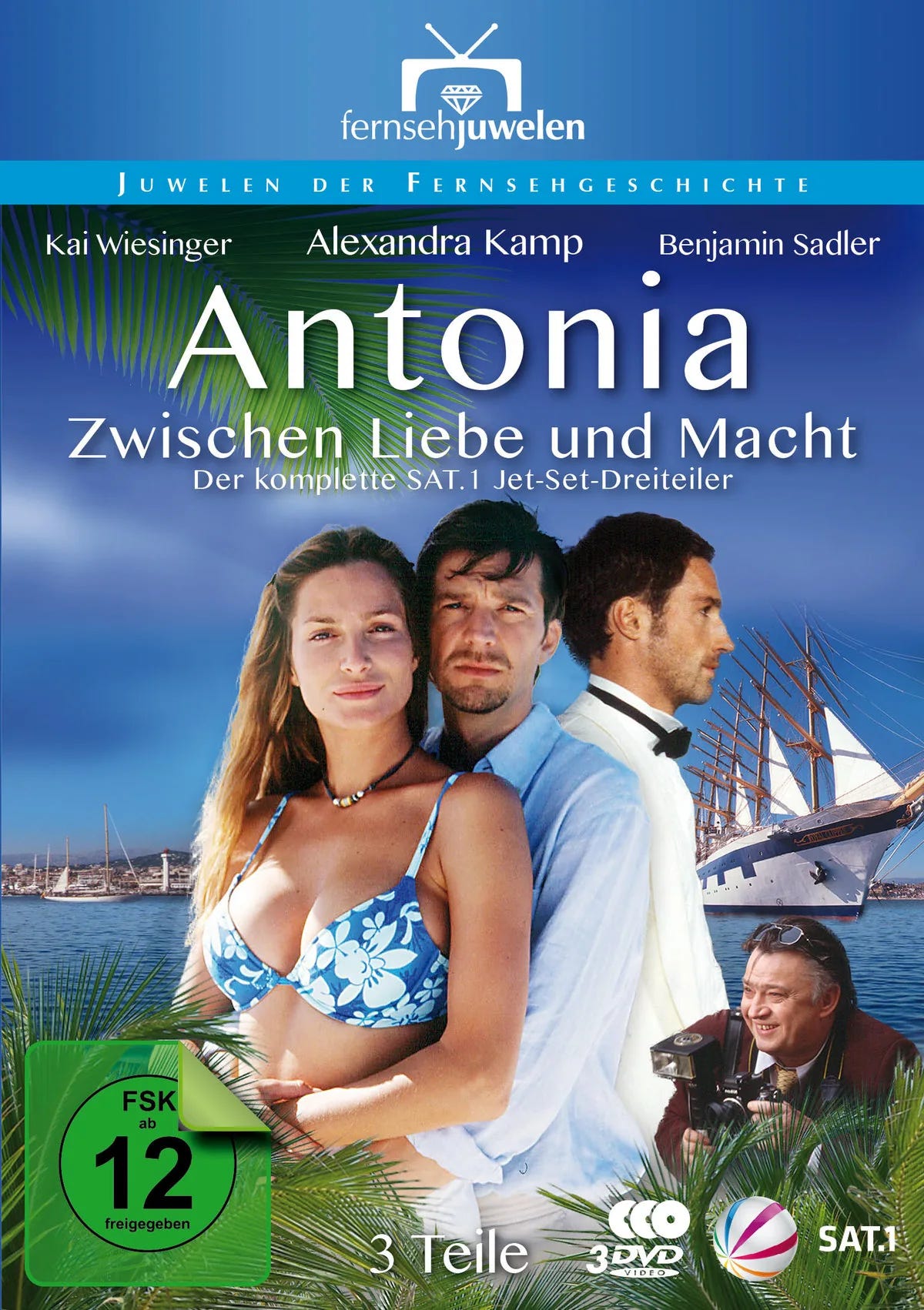 Antonia - Zwischen Liebe und Macht  [3 DVDs] - DVD