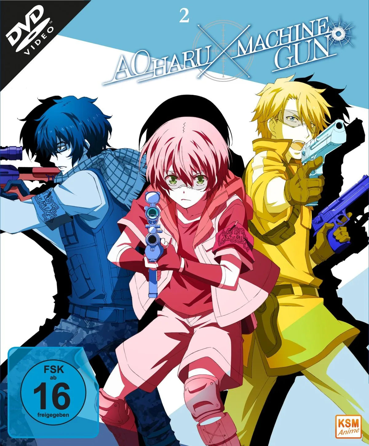 Aoharu X Machinegun - Volume 2: Episode 05-08 - DVD