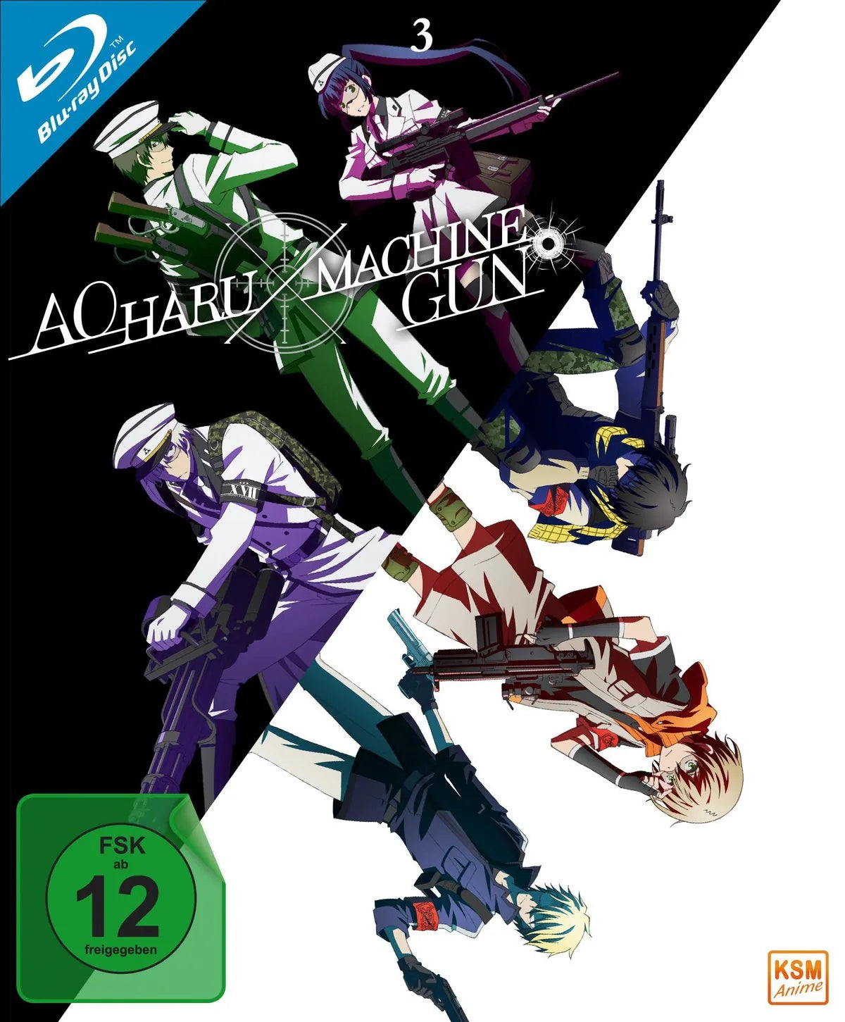Aoharu X Machinegun - Volume 3: Episode 09-13 - Blu-ray Disc