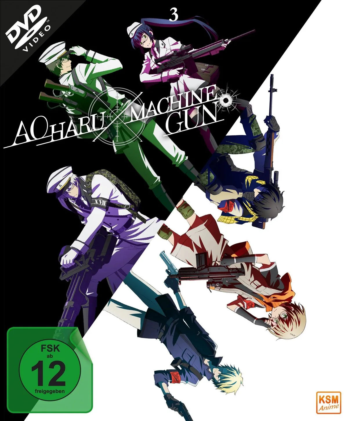 Aoharu X Machinegun - Volume 3: Episode 09-13 - DVD