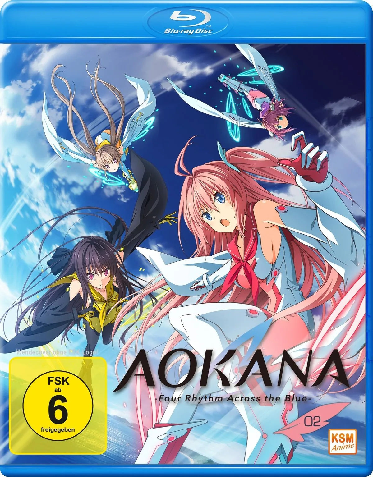 Aokana - Four Rhythm ... Vol. 2/Ep. 07-12 - Blu-ray Disc