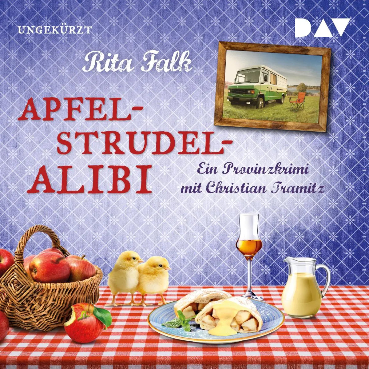 Cover: Apfelstrudel-Alibi. Der 13. Fall für den Eberhofer. Ein Provinzkrimi (Hörbuch Download) von Rita Falk