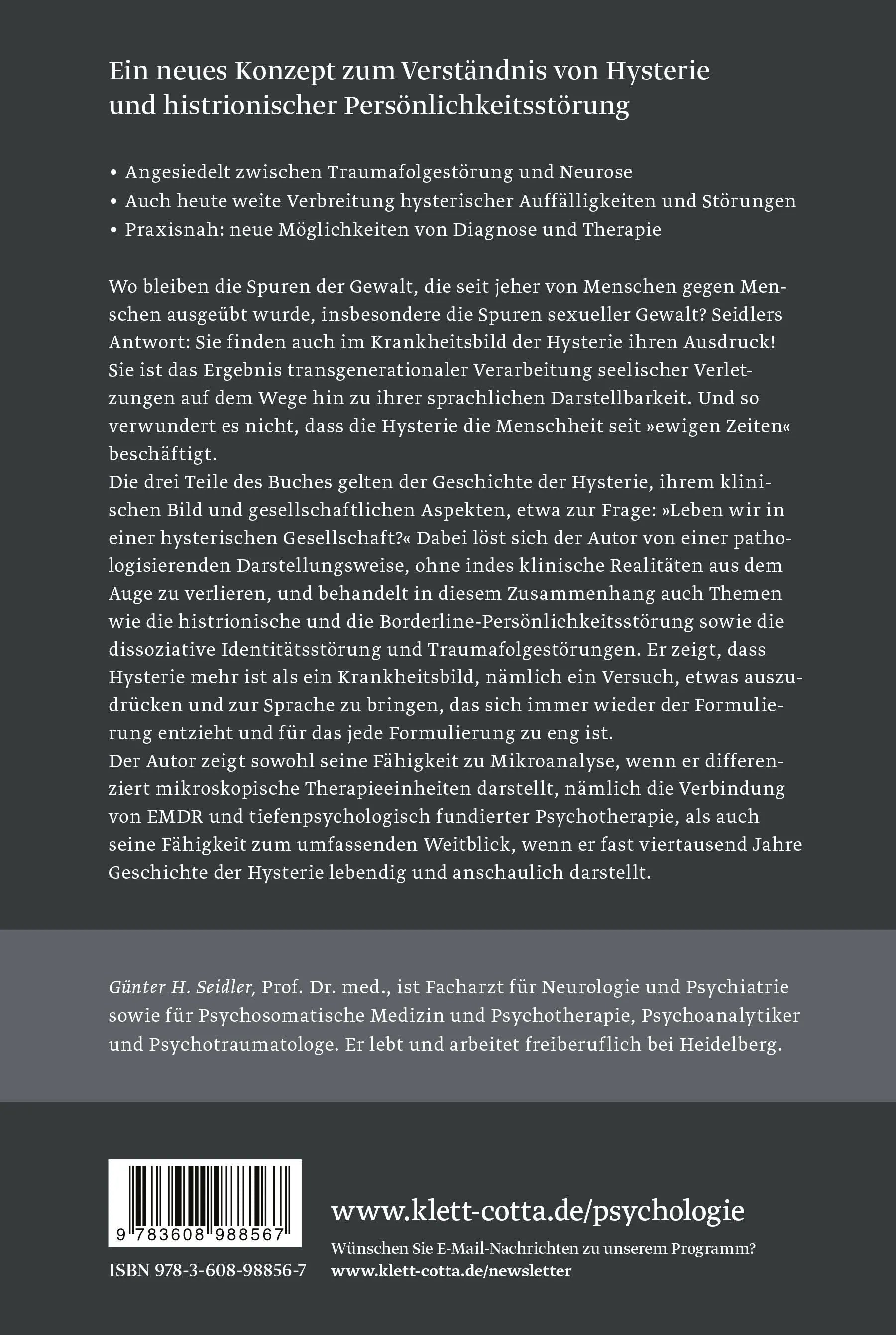 Rückseite: Aphrodites Zorn – Hysterie und die Enteignung der Sexualität (Paperback)