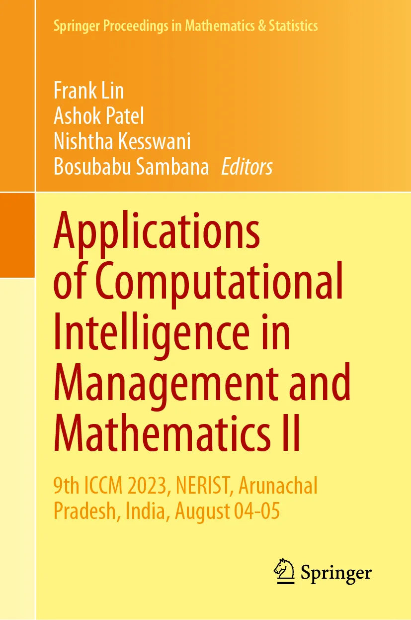 Cover: Applications of Computational Intelligence in Management and Mathematics II (E-Book)