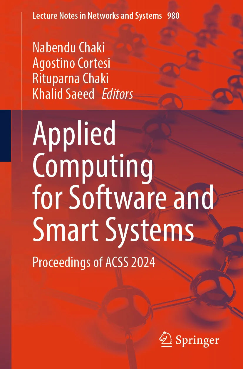 Cover: Applied Computing for Software and Smart Systems (E-Book)