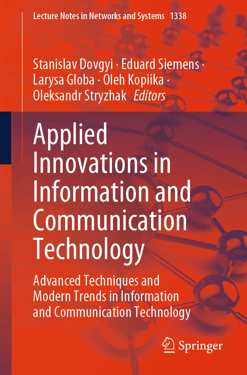 Cover: Applied Innovations in Information and Communication Technology (E-Book)