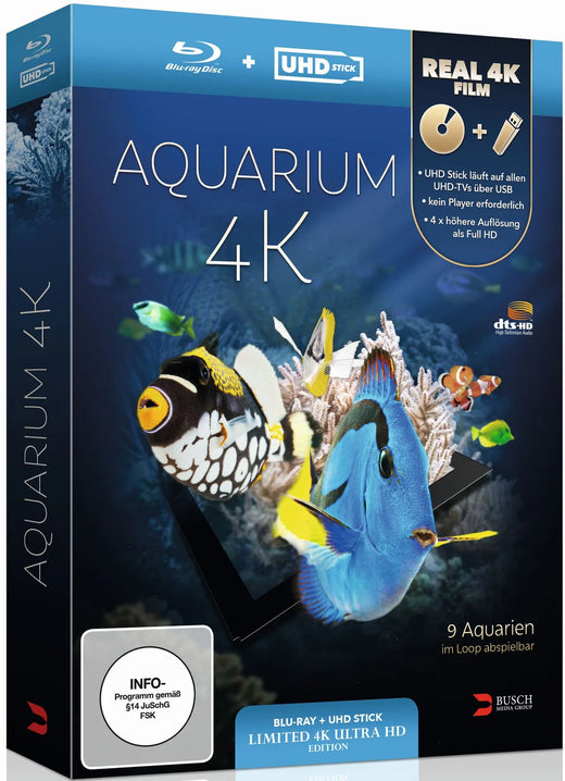 Aquarium 4K [LE] (+ UHD Stick in Real 4K) - Blu-ray