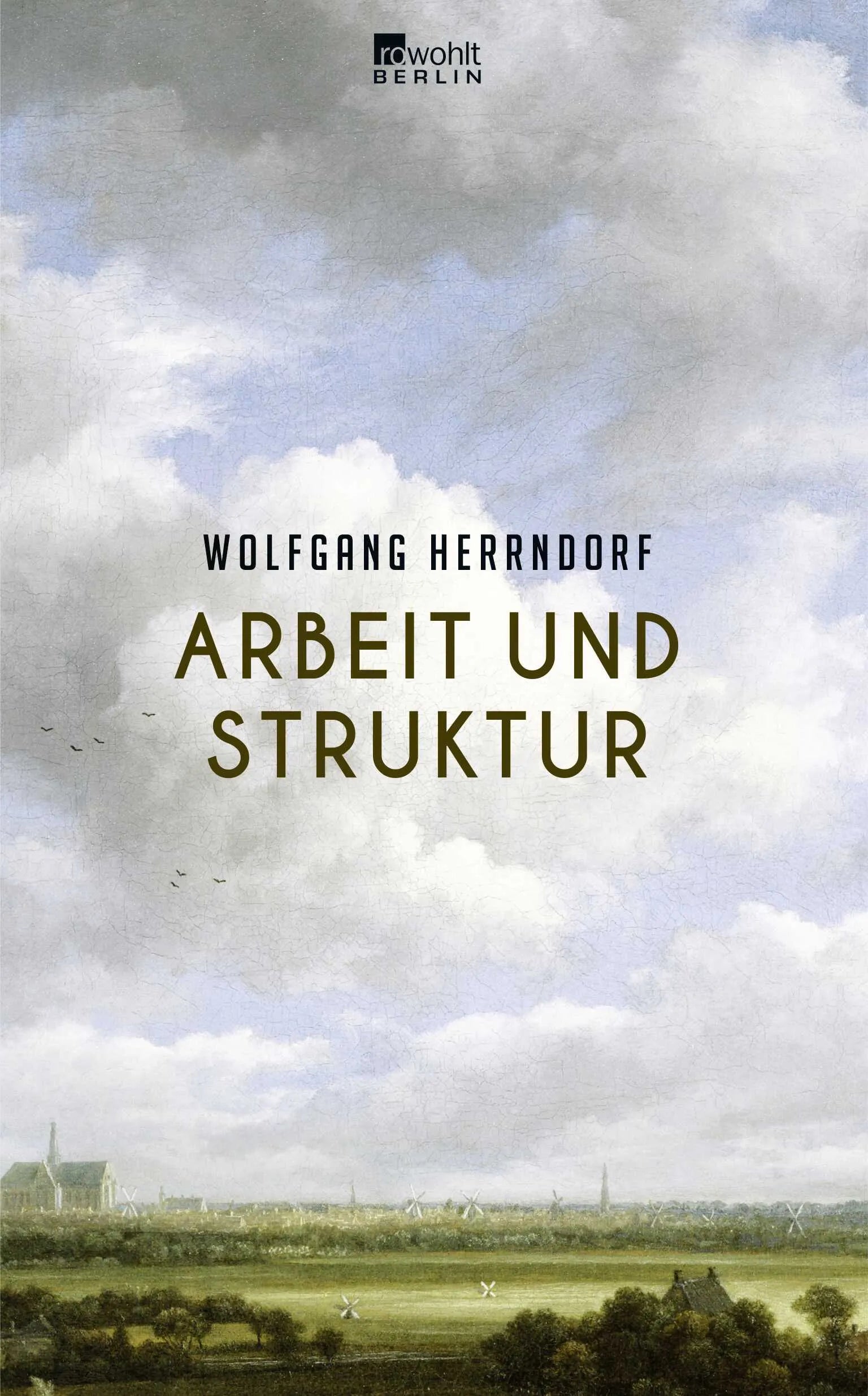 Buchcover von 'Arbeit und Struktur' - Gebundene Ausgabe von Wolfgang Herrndorf