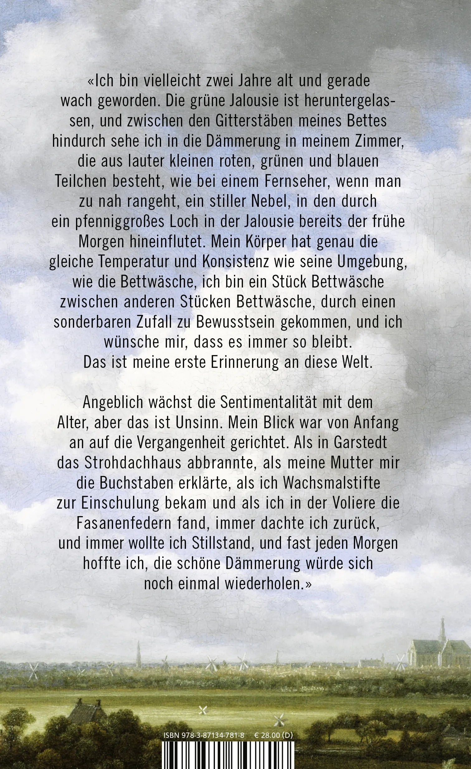Buchrückseite von 'Arbeit und Struktur' mit Klappentext - Gebundene Ausgabe