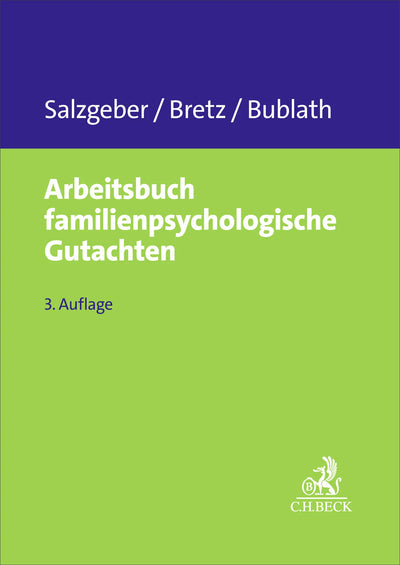 Arbeitsbuch familienpsychologische Gutachten