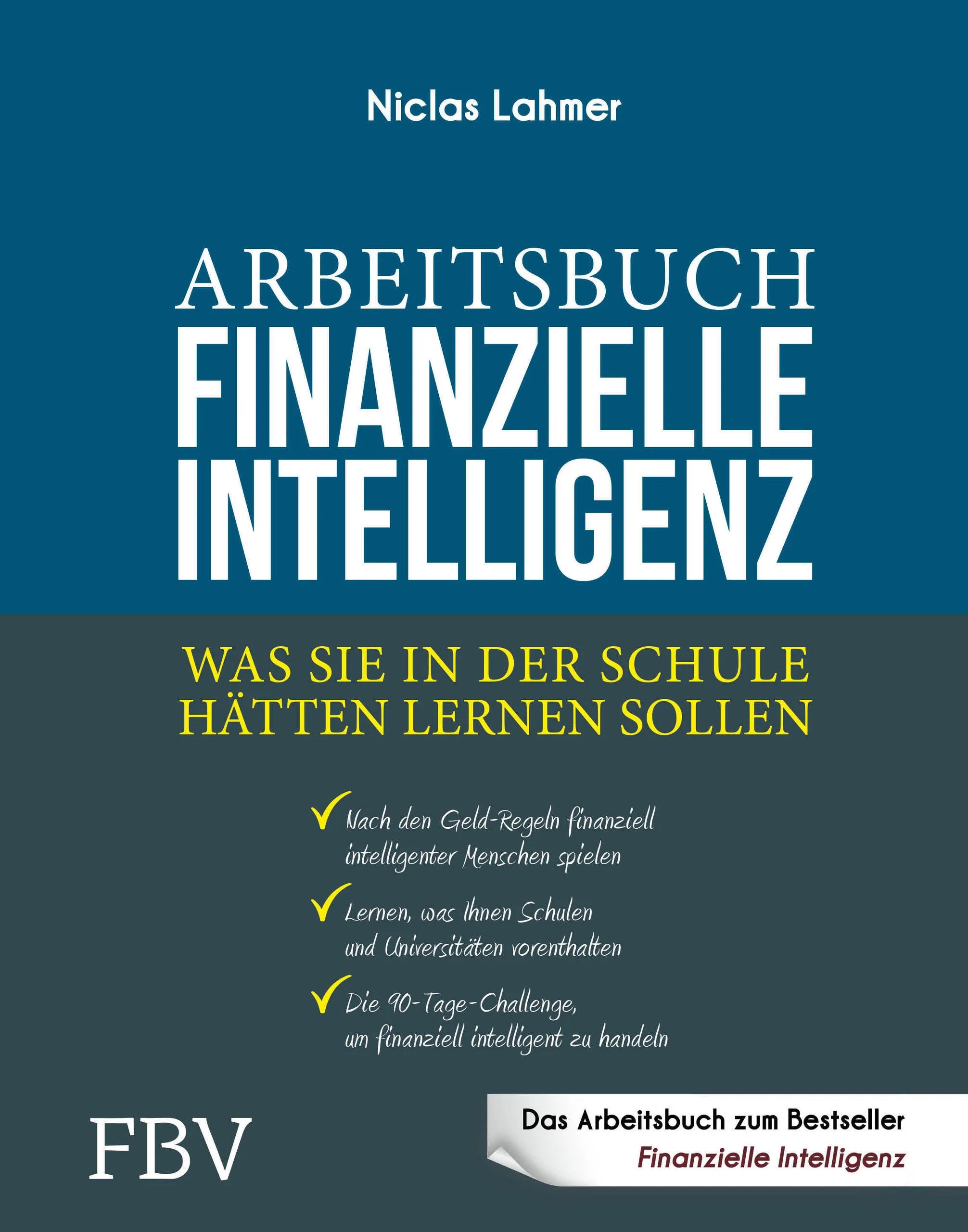 Buchcover von 'Arbeitsbuch Finanzielle Intelligenz' - Gebundene Ausgabe von Niclas Lahmer