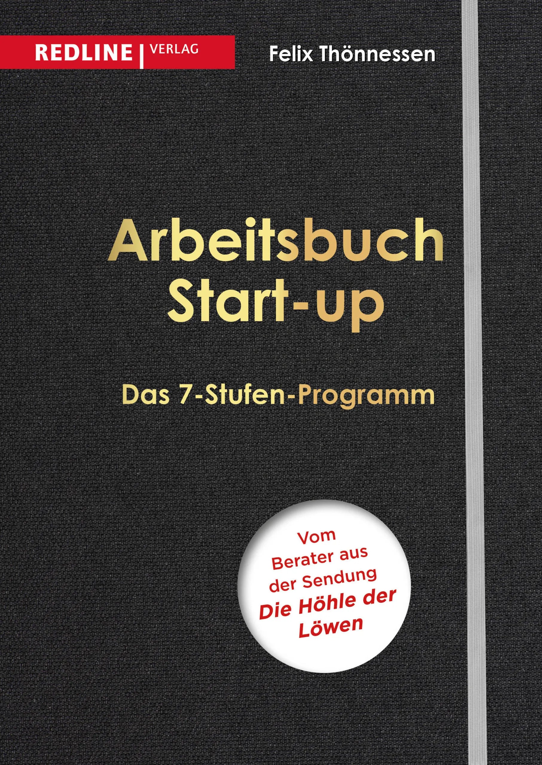 Buchcover von 'Arbeitsbuch Start-up' - Gebundene Ausgabe von Felix Thönnessen