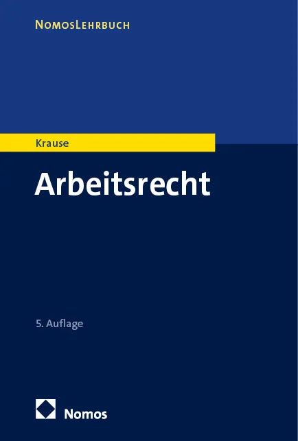 Cover: Arbeitsrecht (E-Book) von Rüdiger Krause
