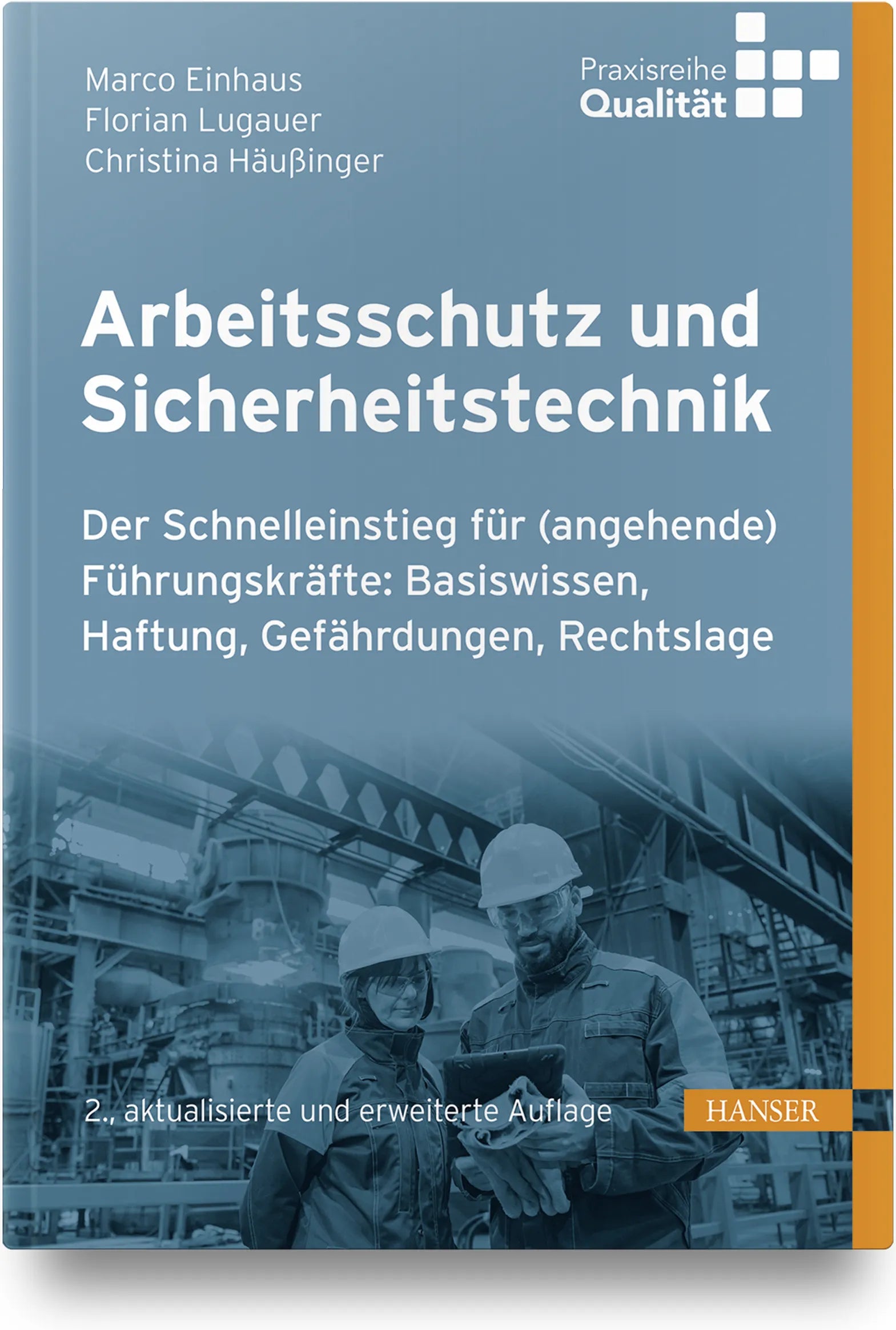 Buchcover von 'Arbeitsschutz und Sicherheitstechnik' - Gebundene Ausgabe von Marco Einhaus