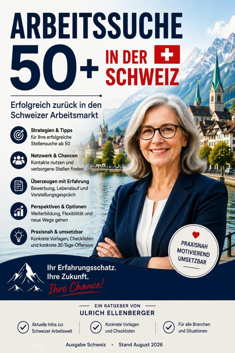 Cover: Arbeitssuche 50+ in der Schweiz (E-Book) von Ulrich Ellenberger