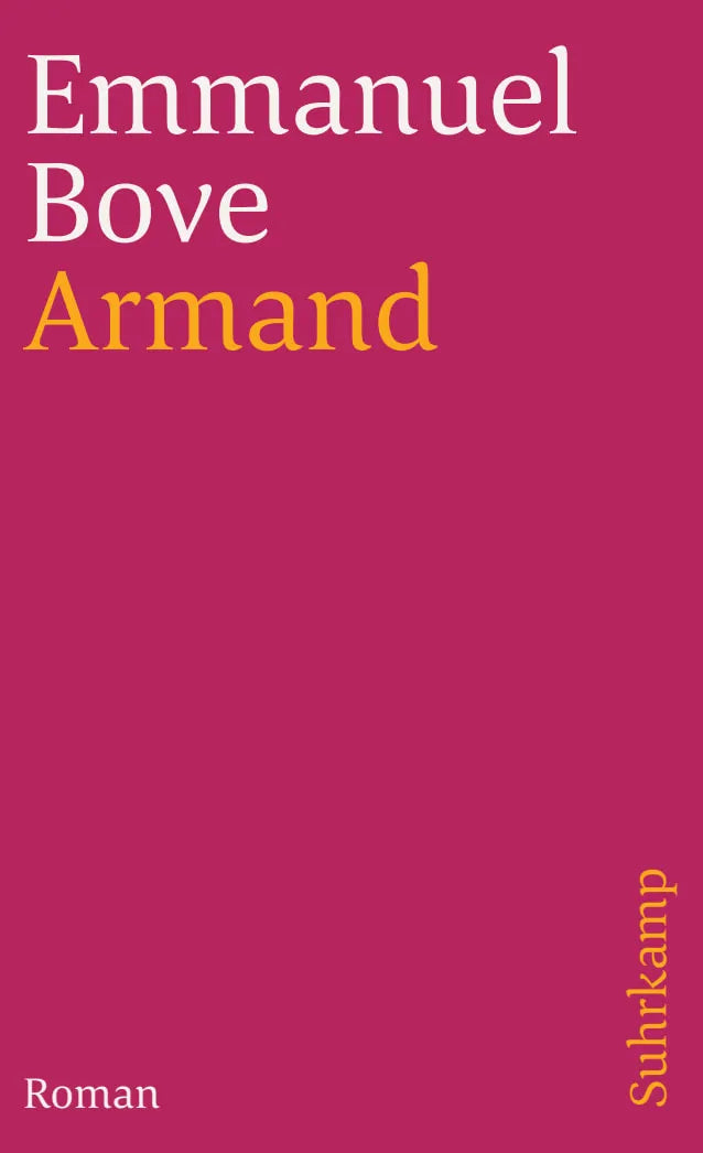 Buchcover von 'Armand' - Taschenbuch von Emmanuel Bove