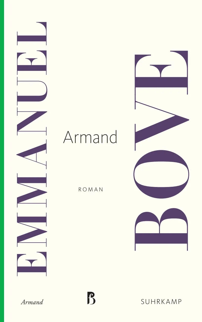Cover: Armand (Taschenbuch) von Emmanuel Bove