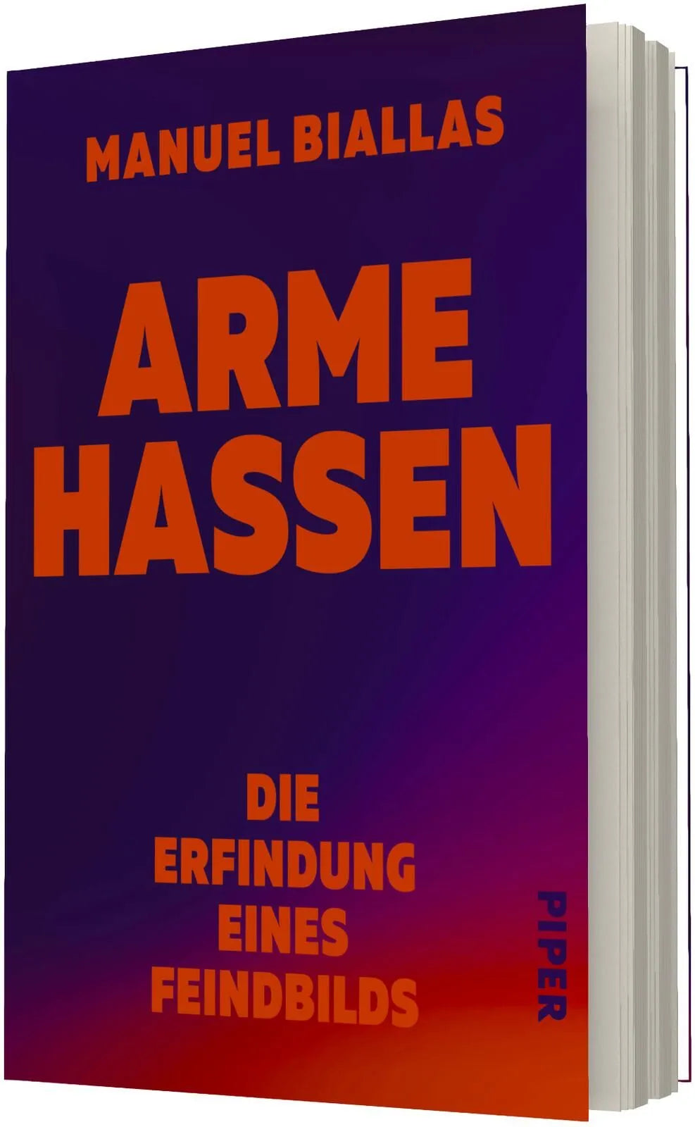 Detailansicht: Arme hassen (Paperback)