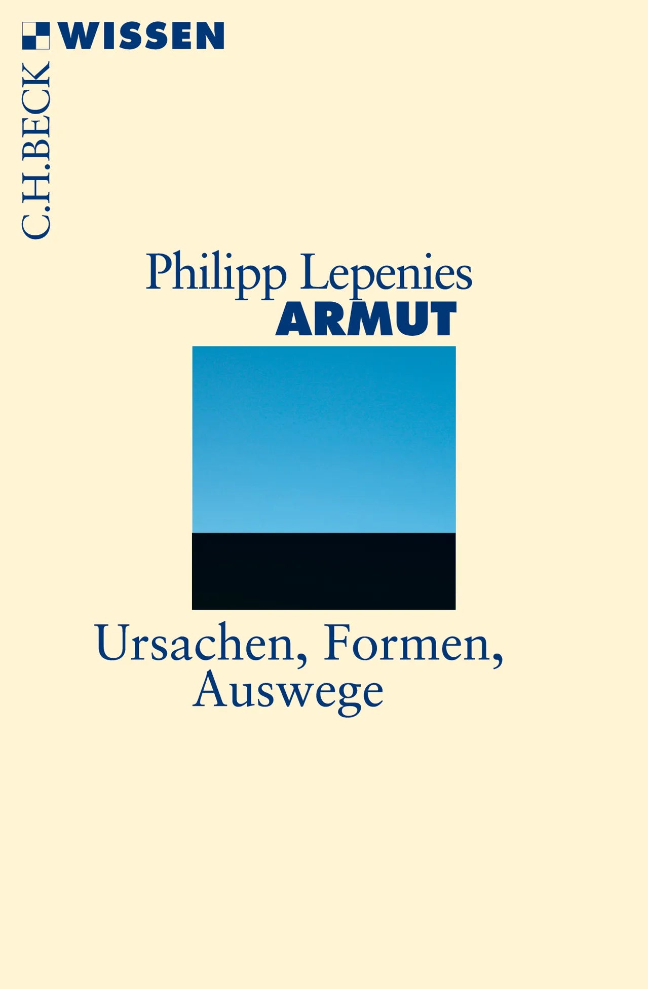 Buchcover von 'Armut' - Taschenbuch von Philipp Lepenies