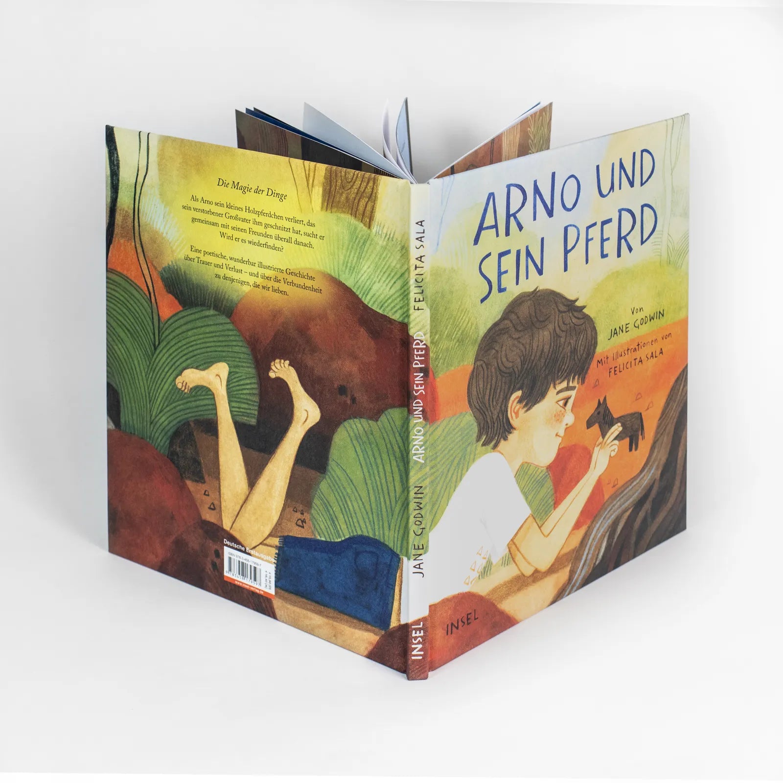 Abbildung von 'Arno und sein Pferd'