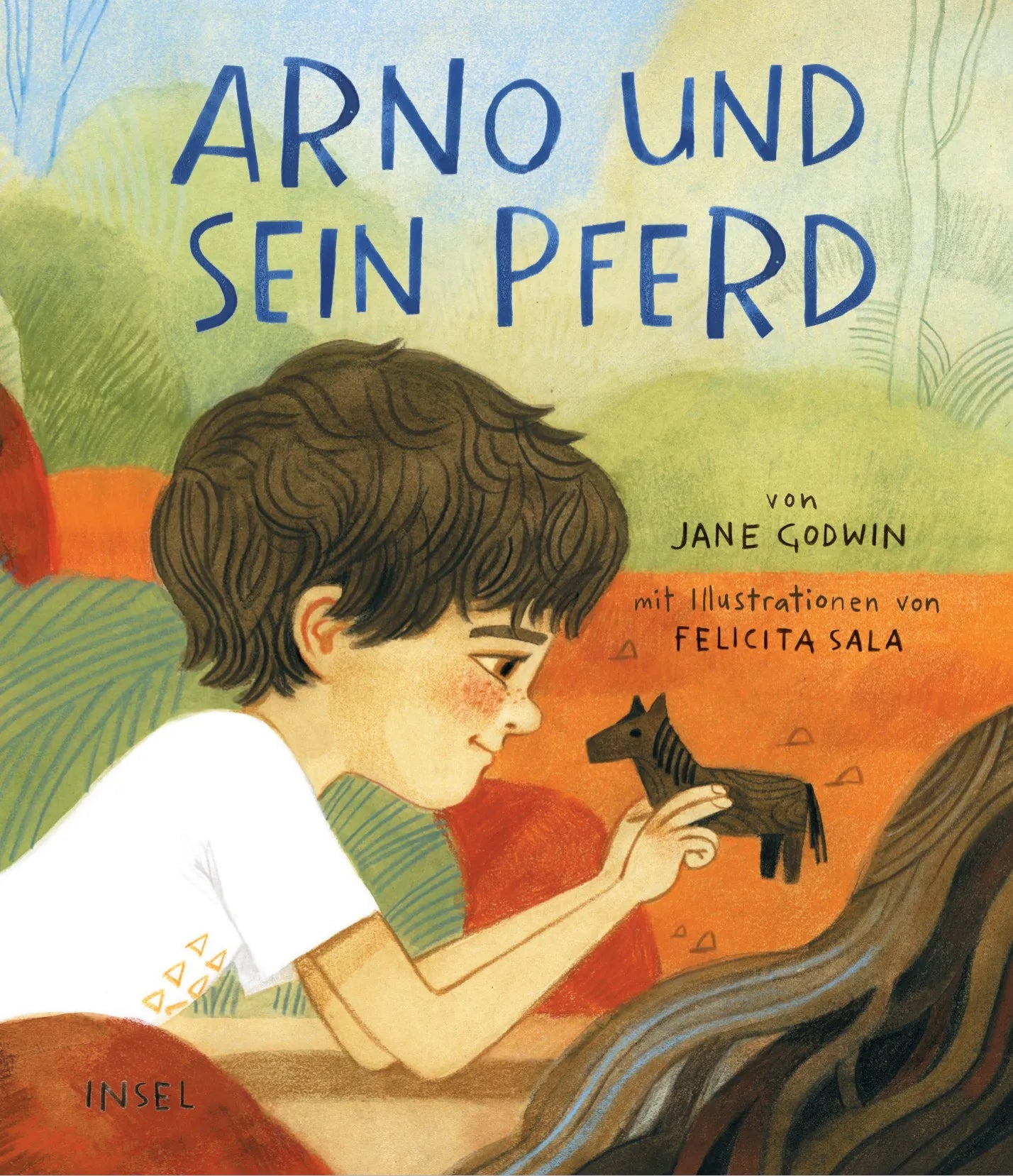 Buchcover von 'Arno und sein Pferd' - Gebundene Ausgabe von Jane Godwin